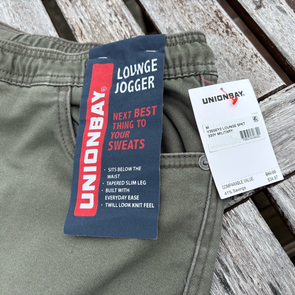 UNIONBAY Olive Lounge Jogger Pants